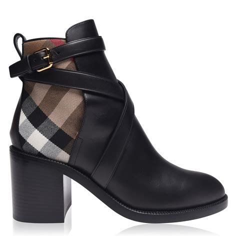 burberry heeled ankle boots|burberry heels high heel boots.